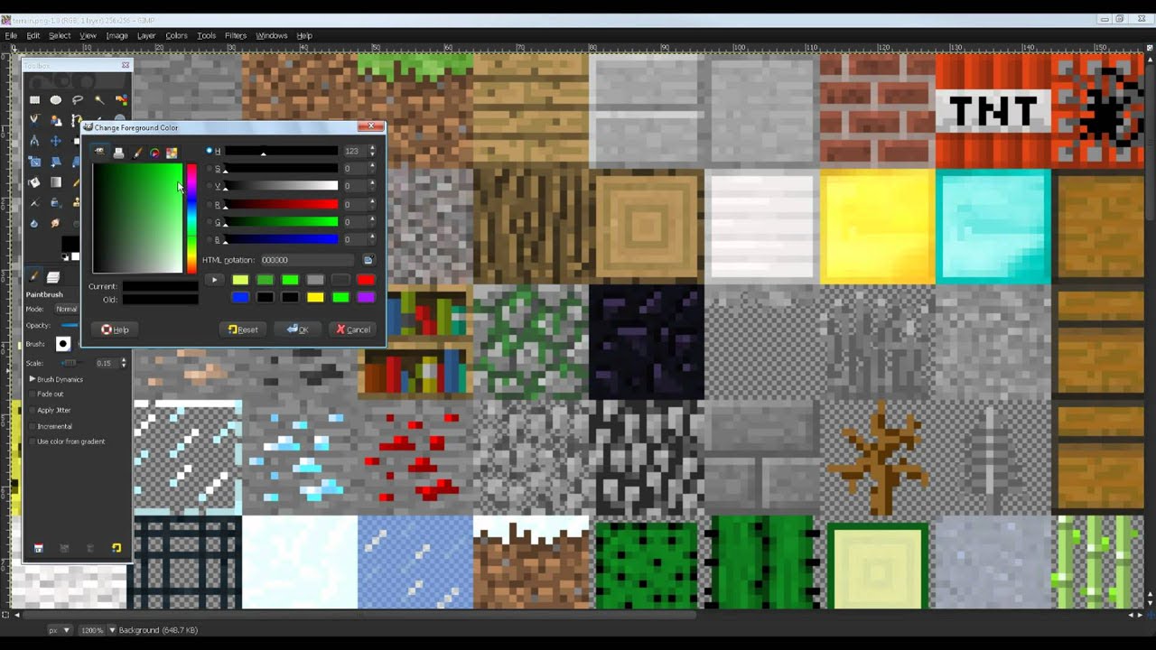 how to make texture pack